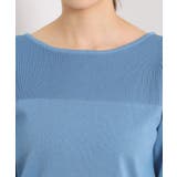 【縮みに強い／洗濯機OK】編地切替ニットプルオーバー | ITS'DEMO | 詳細画像27 