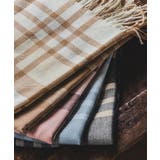 【洗濯可】クリーミータッチ60幅チェックストール | ITS'DEMO | 詳細画像1 