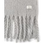 【手洗い可】リブラッセル無地ストール | ITS'DEMO | 詳細画像4 