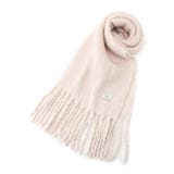 オフホワイト(003) | 【手洗い可】リブラッセル無地ストール | ITS'DEMO