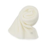 オフホワイト(003) | 【手洗い可】艶ニットマフラー | ITS'DEMO