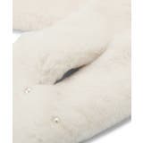 ランダムパール調フェイクファーマフラー | ITS'DEMO | 詳細画像3 