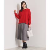 【静電気防止/手洗い可】クリーミータッチクルーネックニット | ITS'DEMO | 詳細画像26