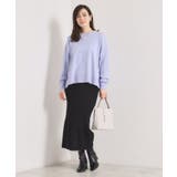 【静電気防止/手洗い可】クリーミータッチクルーネックニット | ITS'DEMO | 詳細画像18