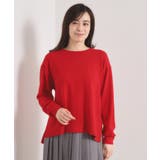 【静電気防止/手洗い可】クリーミータッチクルーネックニット | ITS'DEMO | 詳細画像29