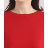 【静電気防止/手洗い可】クリーミータッチクルーネックニット | ITS'DEMO | 詳細画像32