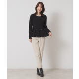 【手洗い可】ペプラムニット | ITS'DEMO | 詳細画像7 