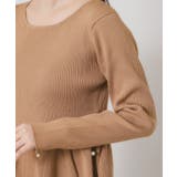 【手洗い可】ペプラムニット | ITS'DEMO | 詳細画像17 