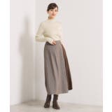 【手洗い可】ラメリブボトルネックニット | ITS'DEMO | 詳細画像3 