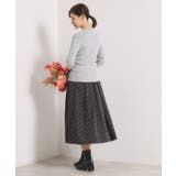 【手洗い可】ラメリブボトルネックニット | ITS'DEMO | 詳細画像7 