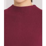 【手洗い可】ラメリブボトルネックニット | ITS'DEMO | 詳細画像24 