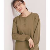 【縮みに強い/洗濯機OK】ヘンリーネックニットワンピース | ITS'DEMO | 詳細画像8