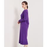 【縮みに強い/洗濯機OK】ヘンリーネックニットワンピース | ITS'DEMO | 詳細画像17