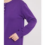 【縮みに強い/洗濯機OK】ヘンリーネックニットワンピース | ITS'DEMO | 詳細画像20