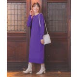 【縮みに強い/洗濯機OK】ヘンリーネックニットワンピース | ITS'DEMO | 詳細画像3