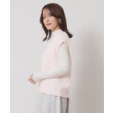 【手洗い可】フェザーヤーンニットジレ | ITS'DEMO | 詳細画像14 