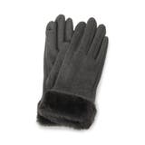 チャコールグレー(014) | 【手洗い可】ファーカフスジャージグローブ | ITS'DEMO