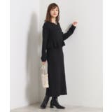 【手洗い可／セットアップ可】柄編みニットプルオーバー | ITS'DEMO | 詳細画像7 