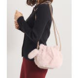 ピンク(072) | 猫フェイクファーミニショルダー | ITS'DEMO