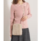 ベージュ(052) | 三層フェイクファーミニショルダー | ITS'DEMO