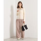 【手洗い可】配色襟リブニット | ITS'DEMO | 詳細画像3 