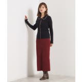 【手洗い可】配色襟リブニット | ITS'DEMO | 詳細画像7 