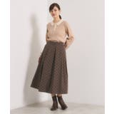 【手洗い可】フロッキードットスカート | ITS'DEMO | 詳細画像15 