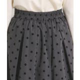 【手洗い可】フロッキードットスカート | ITS'DEMO | 詳細画像21 