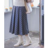 【手洗い可】フロッキードットスカート | ITS'DEMO | 詳細画像1 