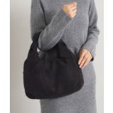 ブラック(019) | フェイクスエード2WAYトート | ITS'DEMO