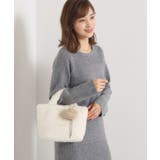 チャーム付きフェイクファートート | ITS'DEMO | 詳細画像1 