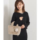 チャーム付きフェイクファートート | ITS'DEMO | 詳細画像3 