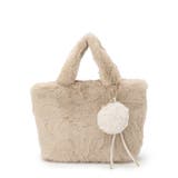 チャーム付きフェイクファートート | ITS'DEMO | 詳細画像8 