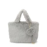 チャーム付きフェイクファートート | ITS'DEMO | 詳細画像9 