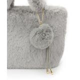 チャーム付きフェイクファートート | ITS'DEMO | 詳細画像20 