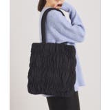 ブラック(019) | 【A4対応】ギャザートート | ITS'DEMO