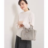 【5ポケット】ベルト飾り三層フェイクファートート | ITS'DEMO | 詳細画像5