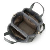 【5ポケット】ベルト飾り三層フェイクファートート | ITS'DEMO | 詳細画像15