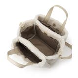 【5ポケット】ベルト飾り三層フェイクファートート | ITS'DEMO | 詳細画像16