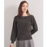 【毛玉防止／洗濯機OK】ボートネックモールニット | ITS'DEMO | 詳細画像8 