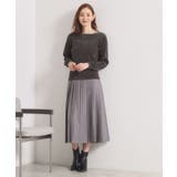 【毛玉防止／洗濯機OK】ボートネックモールニット | ITS'DEMO | 詳細画像10 