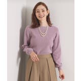 【毛玉防止／洗濯機OK】ボートネックモールニット | ITS'DEMO | 詳細画像25 