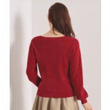 【毛玉防止／洗濯機OK】ボートネックモールニット | ITS'DEMO | 詳細画像30 