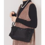 ブラック(019) | フリルミニショルダー | ITS'DEMO