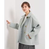 カットメルトンミドル丈コート | ITS'DEMO | 詳細画像3 