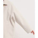 カットメルトンミドル丈コート | ITS'DEMO | 詳細画像17 