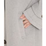 モッサ風ロングコート | ITS'DEMO | 詳細画像24 