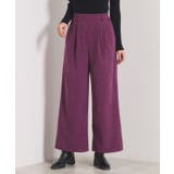 【洗濯機OK／ウエストゴム】コーデュロイワイドパンツ | ITS'DEMO | 詳細画像13 