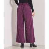 【洗濯機OK／ウエストゴム】コーデュロイワイドパンツ | ITS'DEMO | 詳細画像15 