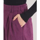 【洗濯機OK／ウエストゴム】コーデュロイワイドパンツ | ITS'DEMO | 詳細画像18 